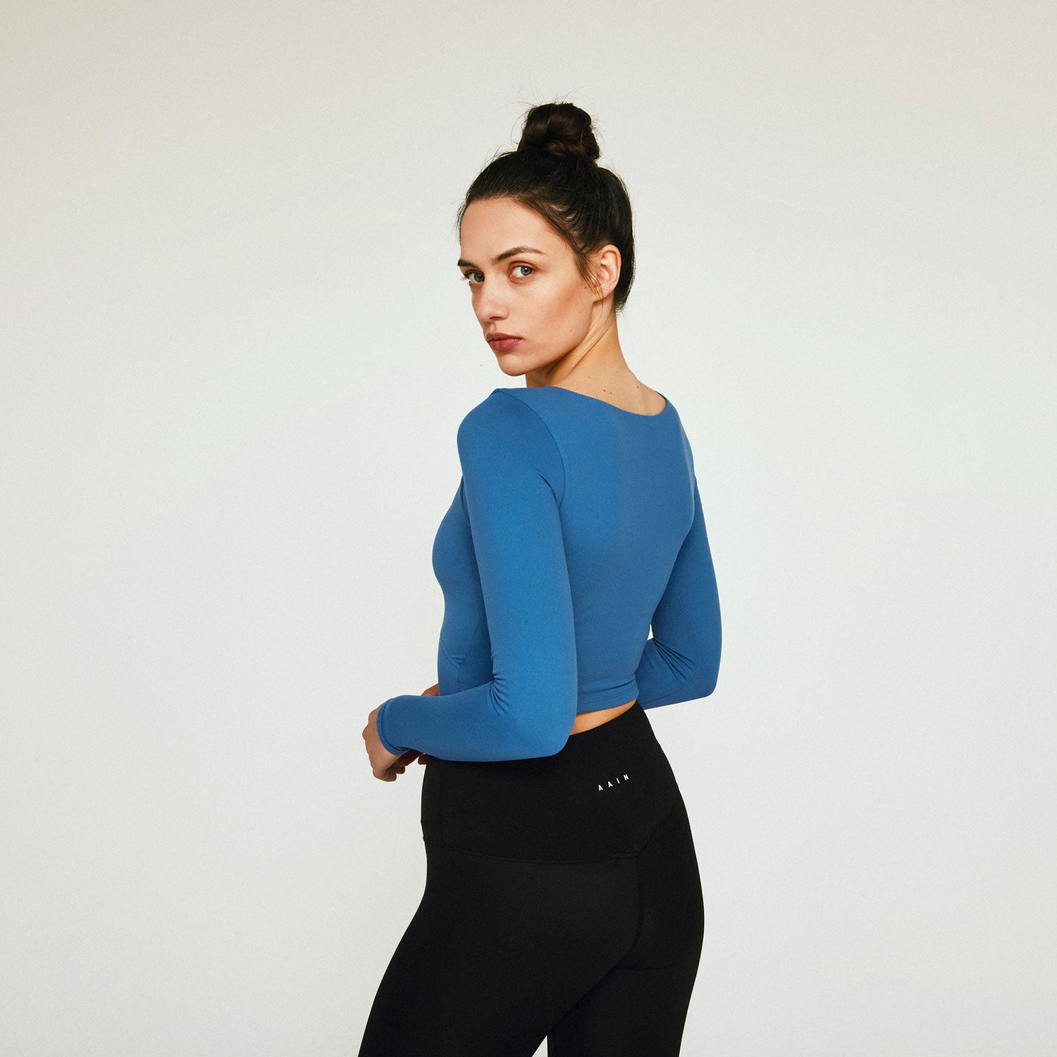 SANDRA BLUE TOP