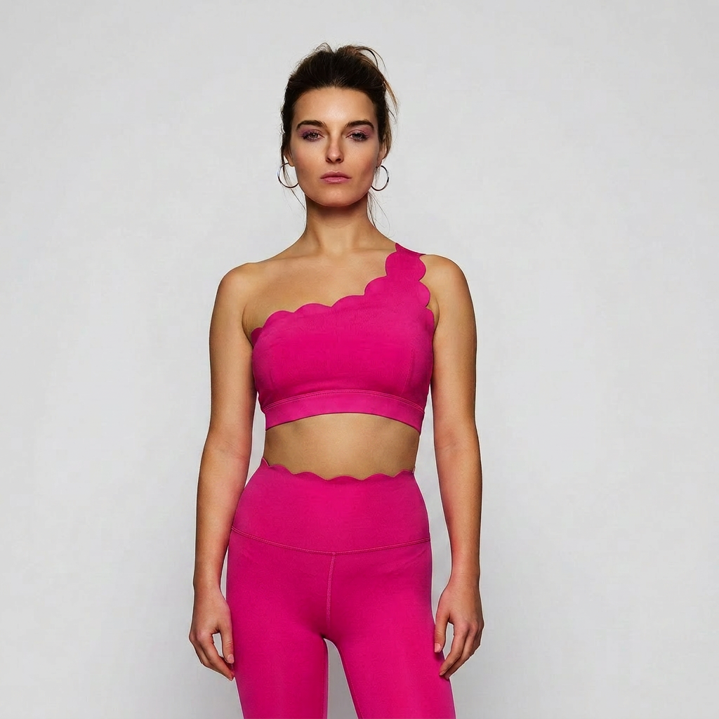 DANI PINK TOP deportivo — vista frontal | AAIN Active