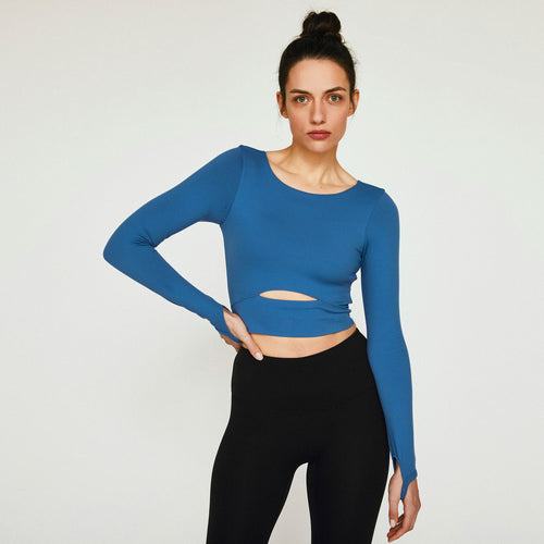 SANDRA BLUE TOP - S