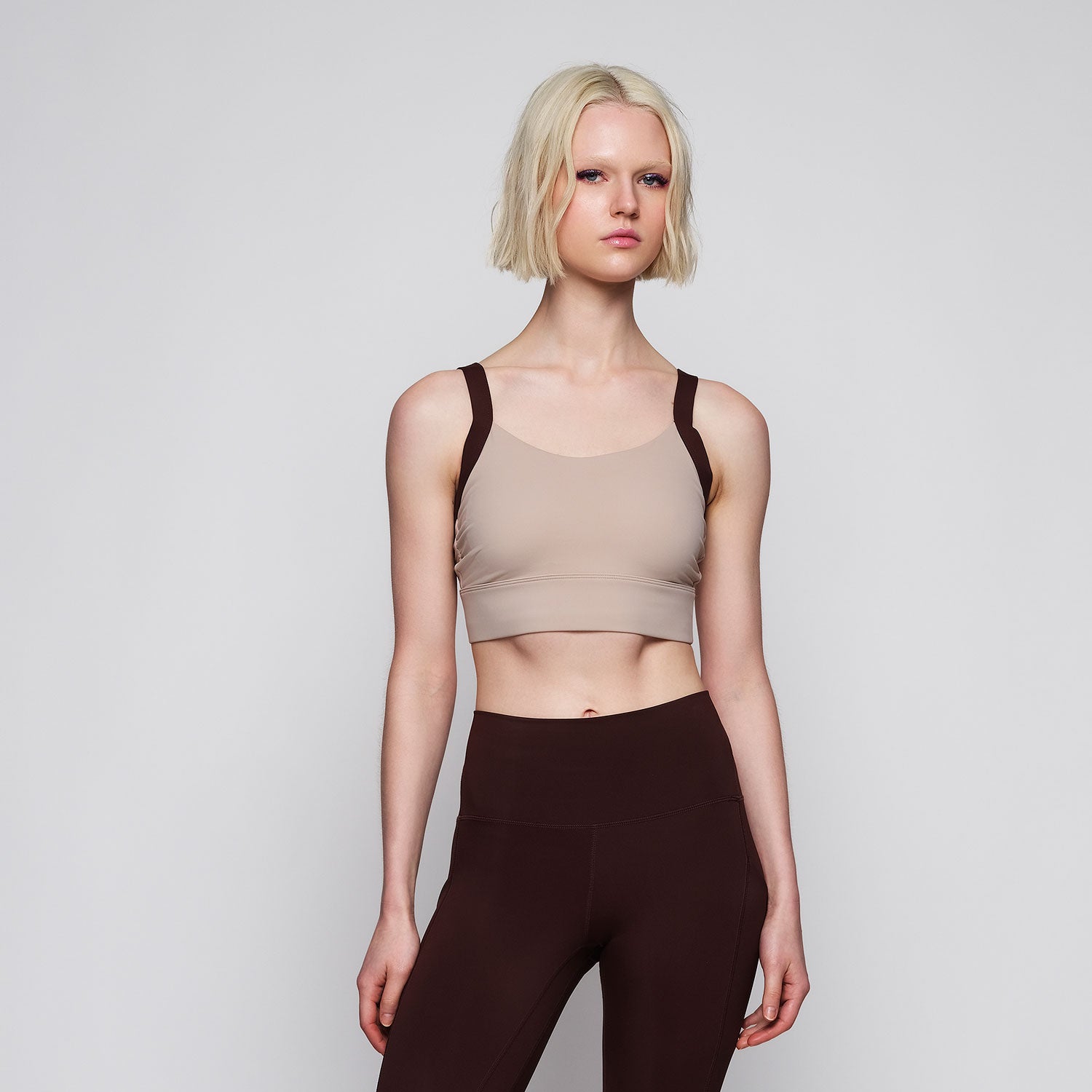 AGATA TOP BROWN
