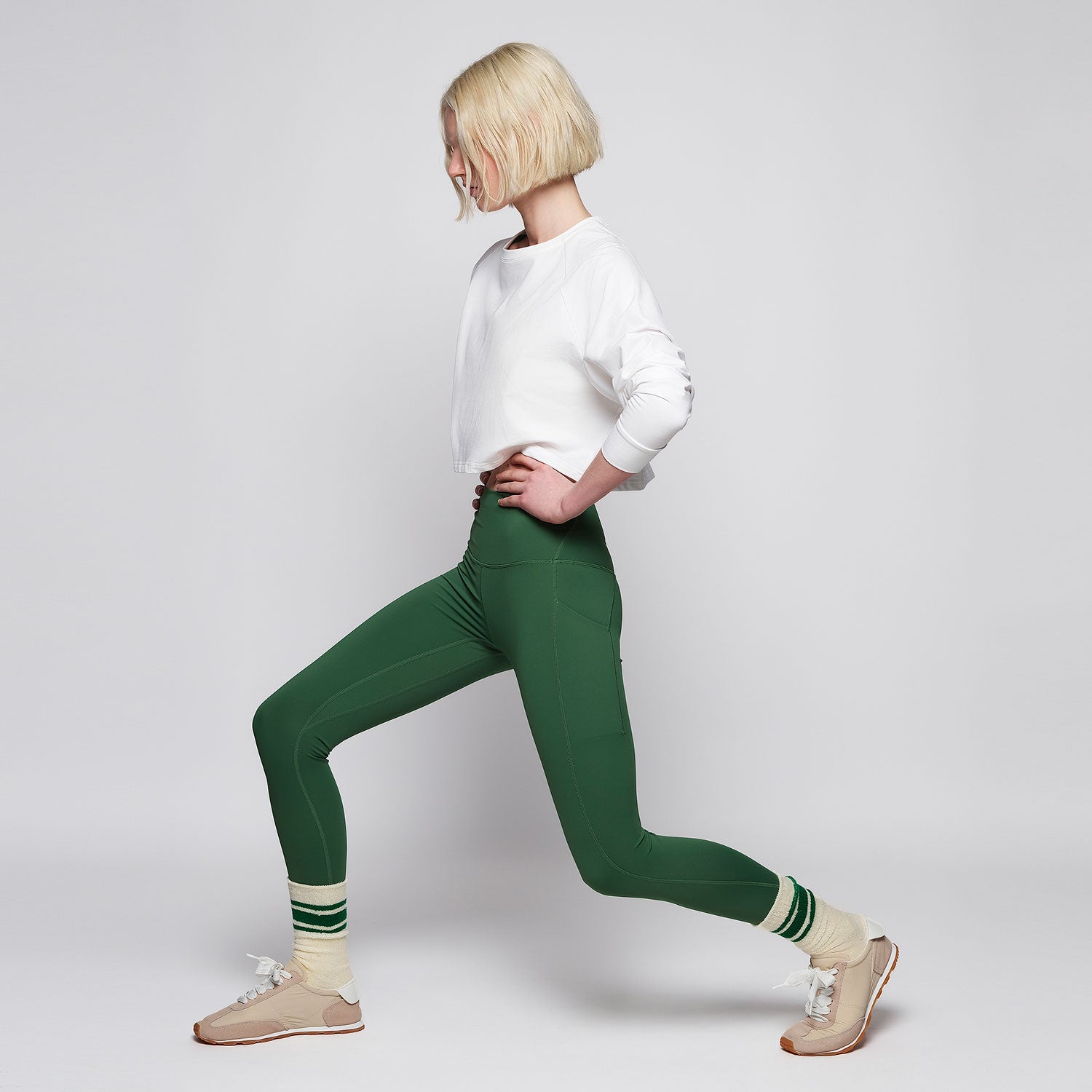 AGATA LEGGINGS GREEN